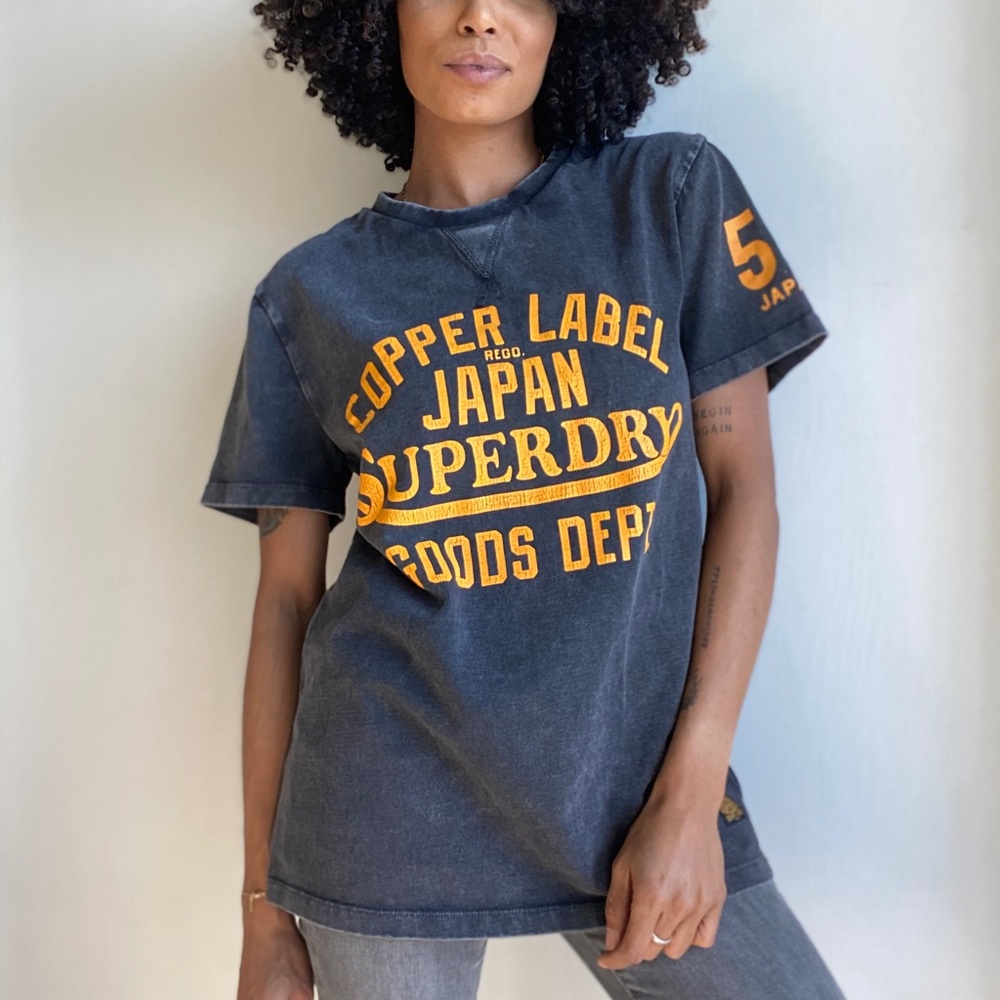 Superdry Vintage Copper Label Café Race T
